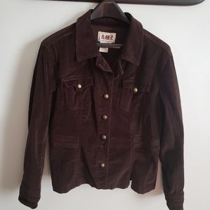 Jacket-brown-corduroy-size XL